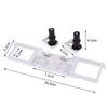 Toilet Seat Lid Fixing Plate Buckle Fastener Expansion Screws For Lavatory Lid Closestool Cover Fixed Parts