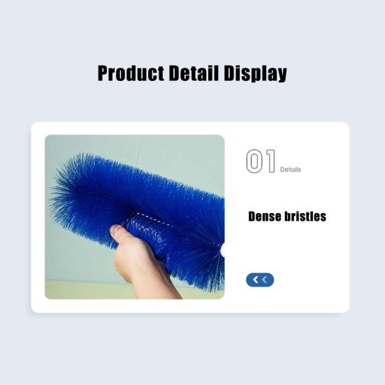 Cleaning Brush with Retractable Rods Reusable Washable Design Multifunctional Cobweb Dusters Housekeeping Supplies