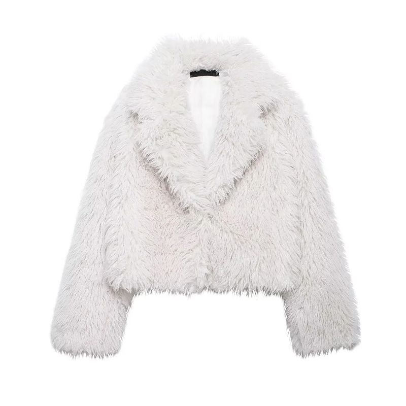 Spring New Arrival Women's Clothing Fashion Style French Design Fashion and Environment-Friendly Fur Short Outwear 57047748