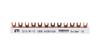 Fork Connection Busbar 3P 80A 12mm2 (12 Modules) IZ12/3F/12 002921020