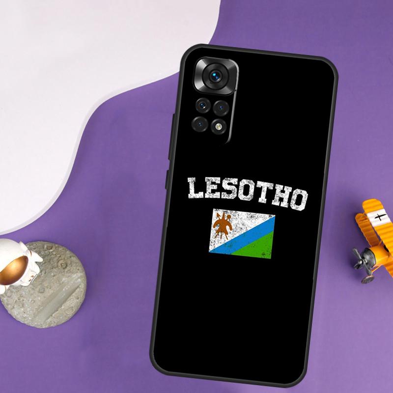 

Lesotho Flag Case For Xiaomi Redmi Note 13 Pro 14 12 9 10 11 Pro 10S 11S 12S Redmi 14C 13C 10C 12C Cover Redmi Note 12 Pro 4G
