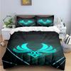 Fashion Popular Game G-Genshin Elements Print Bedding Supplies Set Duvet Cover Bed Comforter Set Bedding Set Luxury Gift