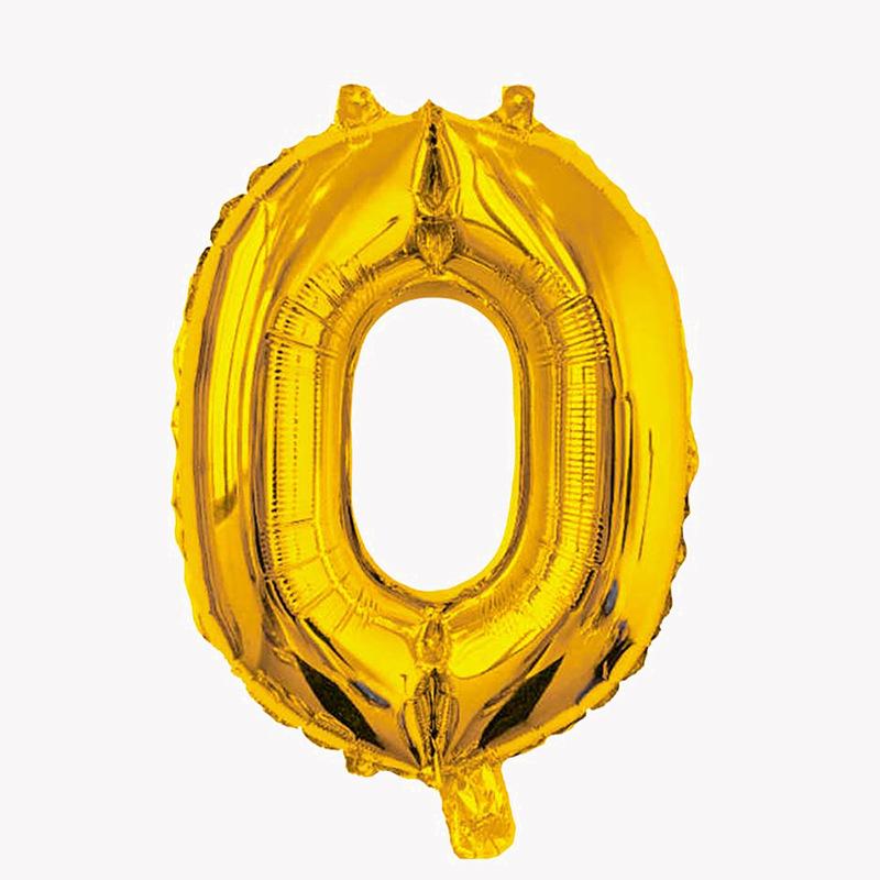 32-Inch Gold English Alphabet Aluminum Film Balloon Birthday Party Decoration Balloon Wedding Decoration In The Letter Helium Floating