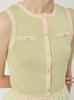 Bicolor Line Knit Docking Dress LWNO264007 LIME F [Lily Brown] Women's