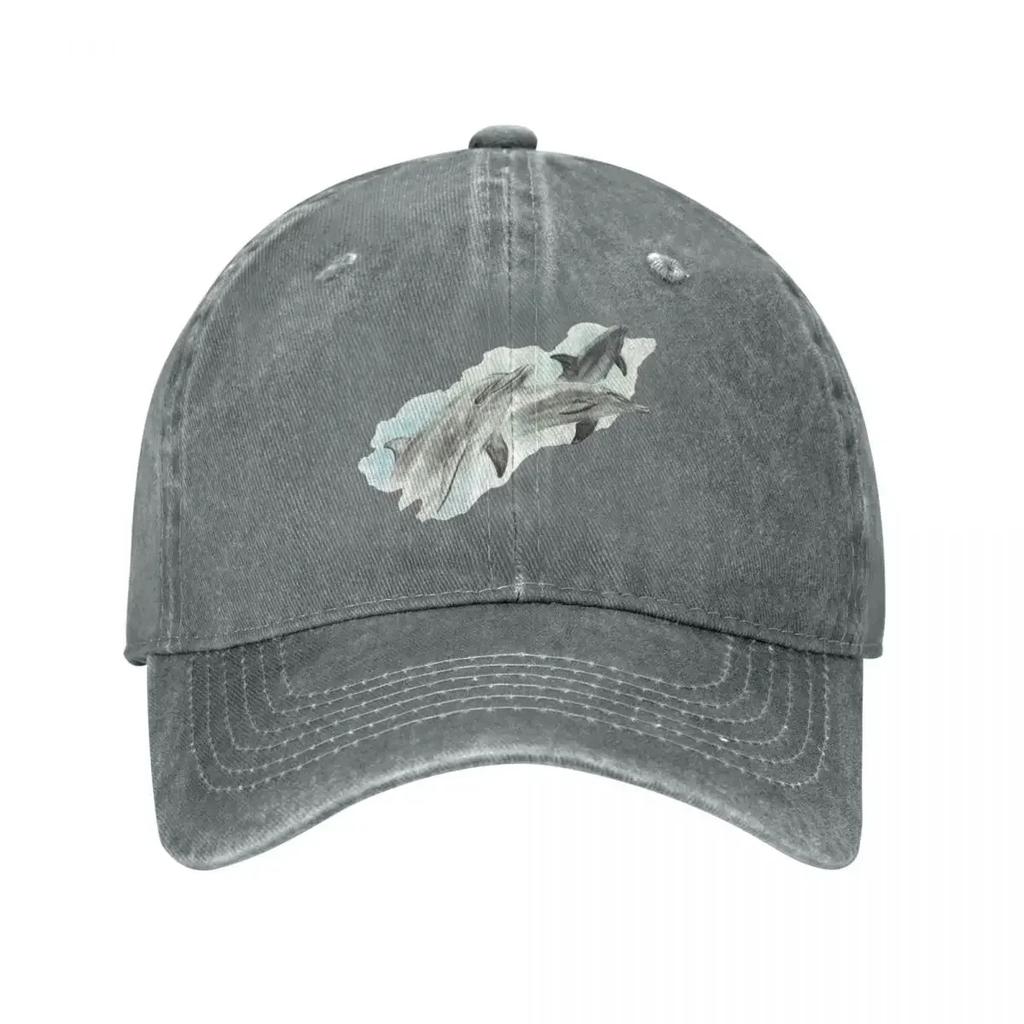 Bottlenose Dolphin Group Baseball Cap Streetwear Caps Cap MenS WomenS
