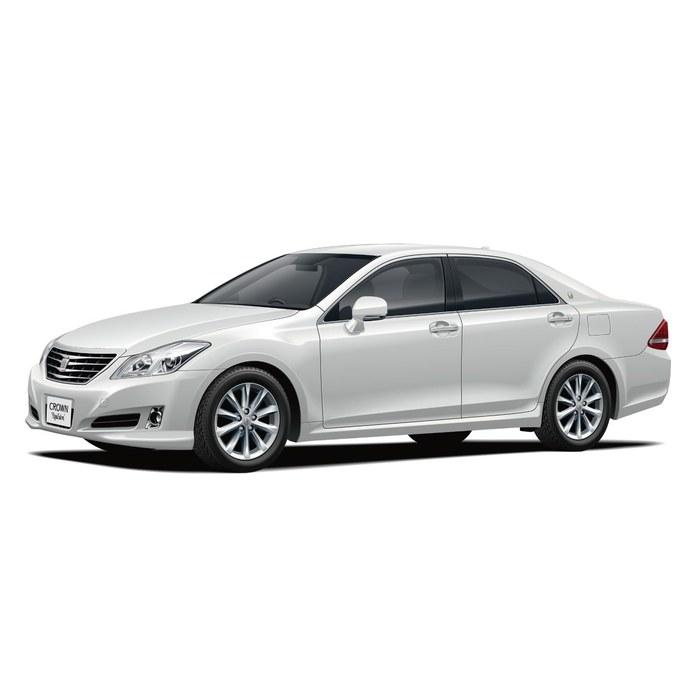 Aoshima The Model Car No.142 1/24 Toyota GRS202 Crown Royal Saloon '08/'10 Plastic Model Kit (approx. 208mm Length, 32.5cm Width, 21.5cm