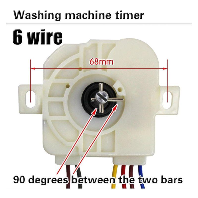 AEE4-6 Line Oblique Ear Washing Machinetimer 68Mm Center Hole Distance 90 Degree Switch Shaft