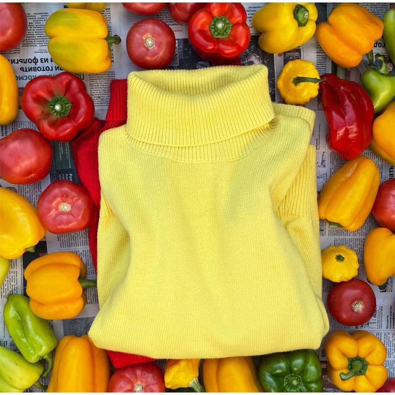 Осень-зима женский свитер модный винтажный женский мягкий теплый вязаный пуловер — фото 8