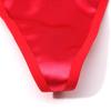 Lady G-string Pornographic Anti-septic Spaghetti Strap Elastic Comfortable Sexy Solid Color