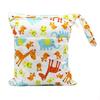 Pattern Diaper Cartoon Bag Knitted Flat Fabric Double Zipper Printing Digital