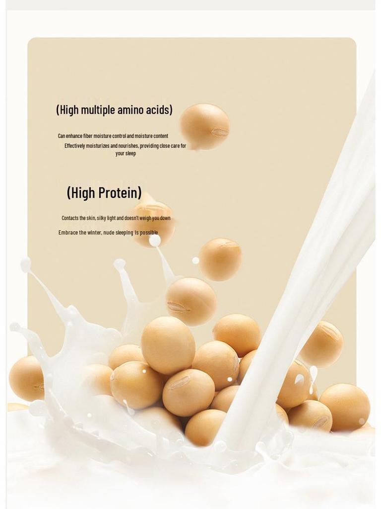 Kołdra Gruba z Włókna Sojowego Klasy A Antybakteryjna - Ciepła na Zimę, Przytulna na Wiosnę i Jesień, Pojedyncza Kołdra Bawełniana na Wszystkie Sezony