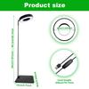 HOMEFISH 3-Color Full Spectrum LED Plant Grow Light with Base 3/9/12H Timer Height Adjustable 10-Level Dimming for Indoor Plants