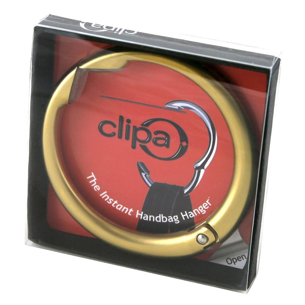 Clipa 2 Purse Hanger, Matte Gold, 2016 [Parallel Import]