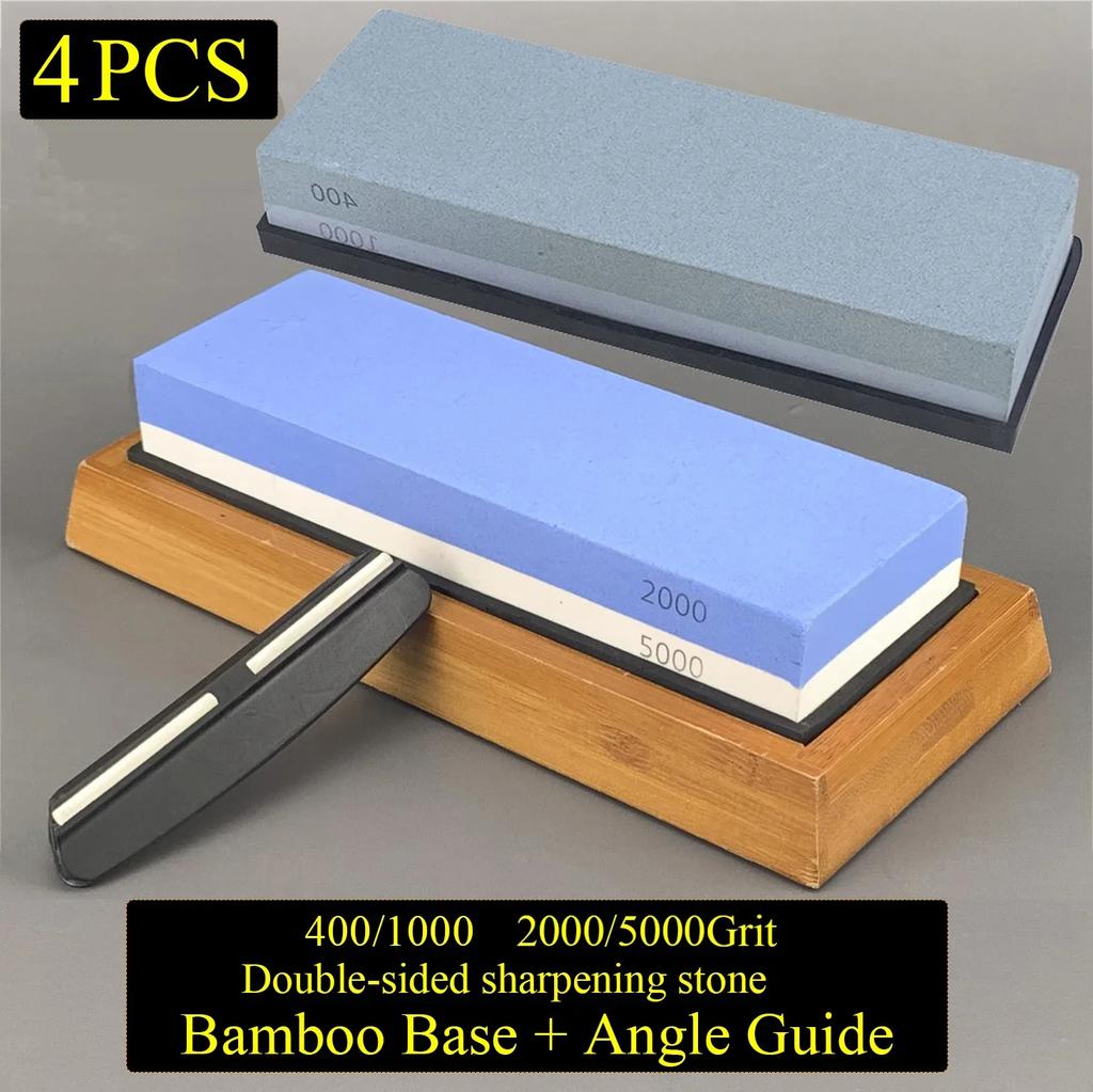 1000 3000 Grit Professional Knife Sharpener Whetstone Grinding Water Stone Knives Sharpening Stone Apex Egde Diamond Bars Set
