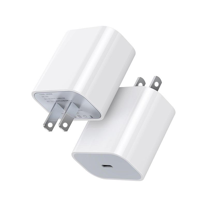 12W Type-C Fast Charger, US Standard, Compatible with Apple Devices