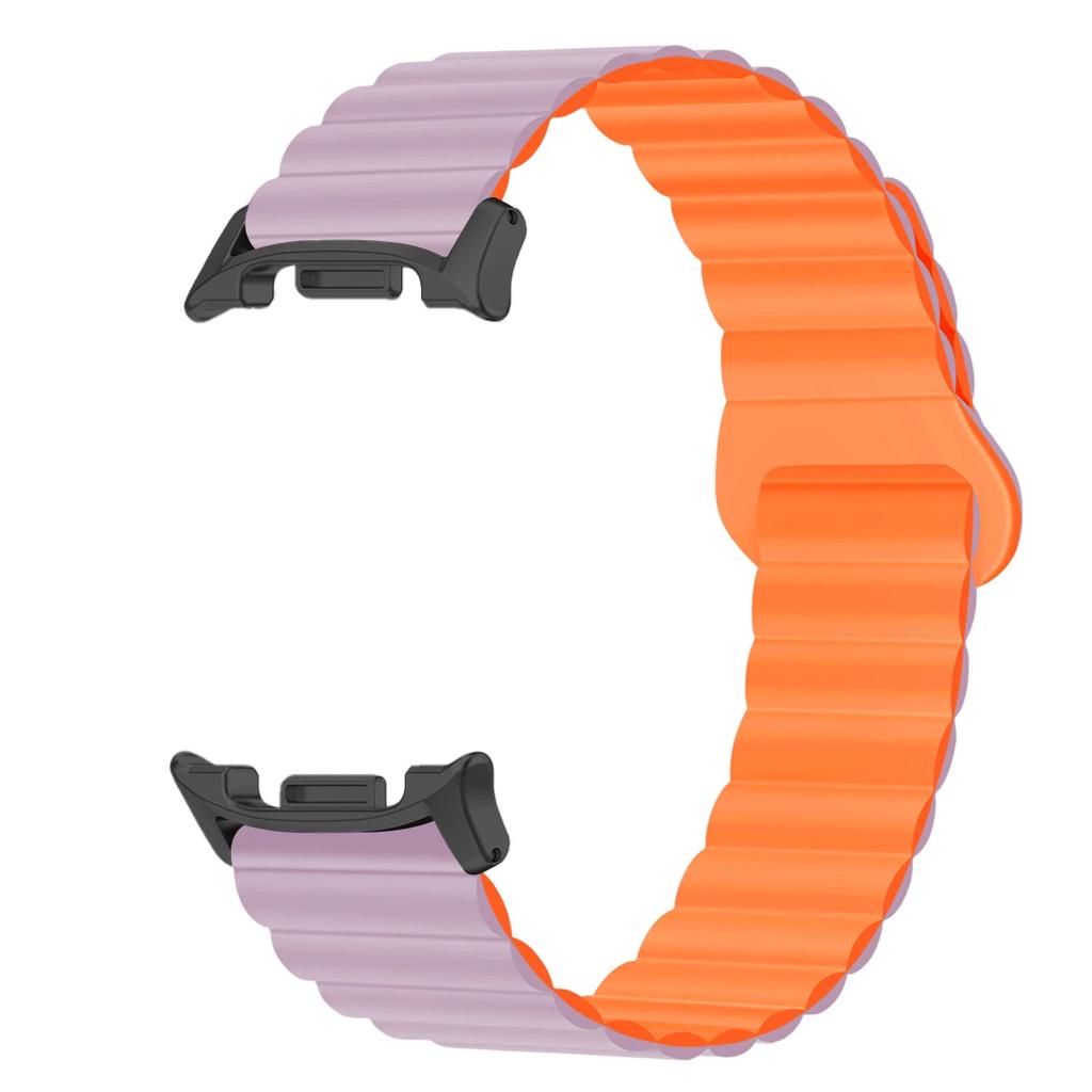 Silicone Magnetic Strap for Samsung Galaxy Watch 8/8 Classic Watch Band for Galaxy Ultra 2025/7Ultra 47mm Silicone Loop Bracelet