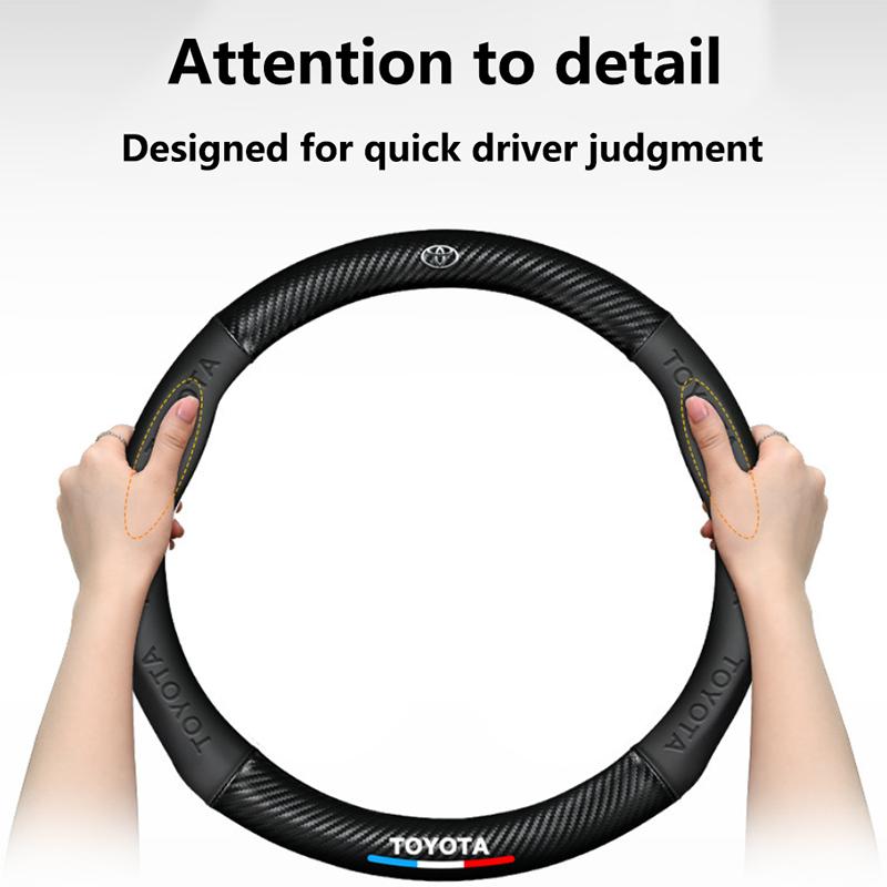 Suitable for Toyota Steering Wheel Cover Corolla Camry Levin Vios Highlander RAV4 Asian Dragon Handle Cover