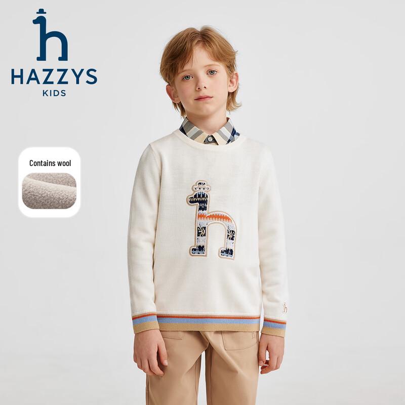 HAZZYS Boys' Wool Blend Sweater