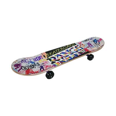 RANGS R1 x 28 Komplettset mit PU-Rollen Skateboard, Lila, 7,25 Zoll,