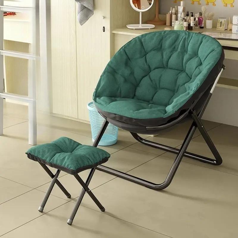 Foldable Lazy Sun Chair - Reclining Nap Sofa for Home, Dormitory & Balcony, Student Bedroom Living Room Furniture, floor chair