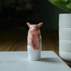 3D Cute Pig Statue Toilet Pig Figure  Creative   Garden Decoration