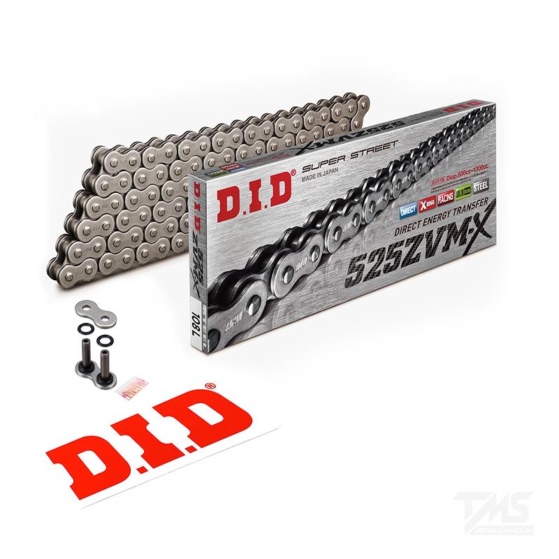 

Did 525-108Zvm-x 2002-2007 Honda CBR 600 F Uyumlu Zincir Zvm-x Çelik Renk