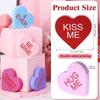 Modern Design Heart Craft Ornament Set Portable Foam Board Ideal for Home Office and Festival Event Decors