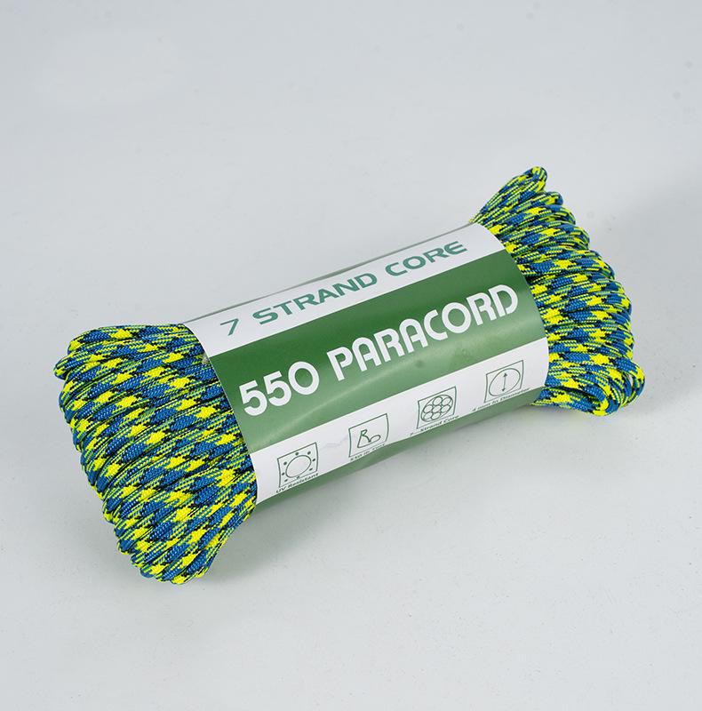 4mm 7 Strand Core 550 Polyester DIY Handmade Woven Bracelet Cord Jewelry Raw Material Keychain Phone Pendant Findings Nylon Rope