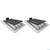 1/2Pcs Aluminum Alloy Desktop Speaker Stands Tilted Speaker Support  Bookshelf Desk