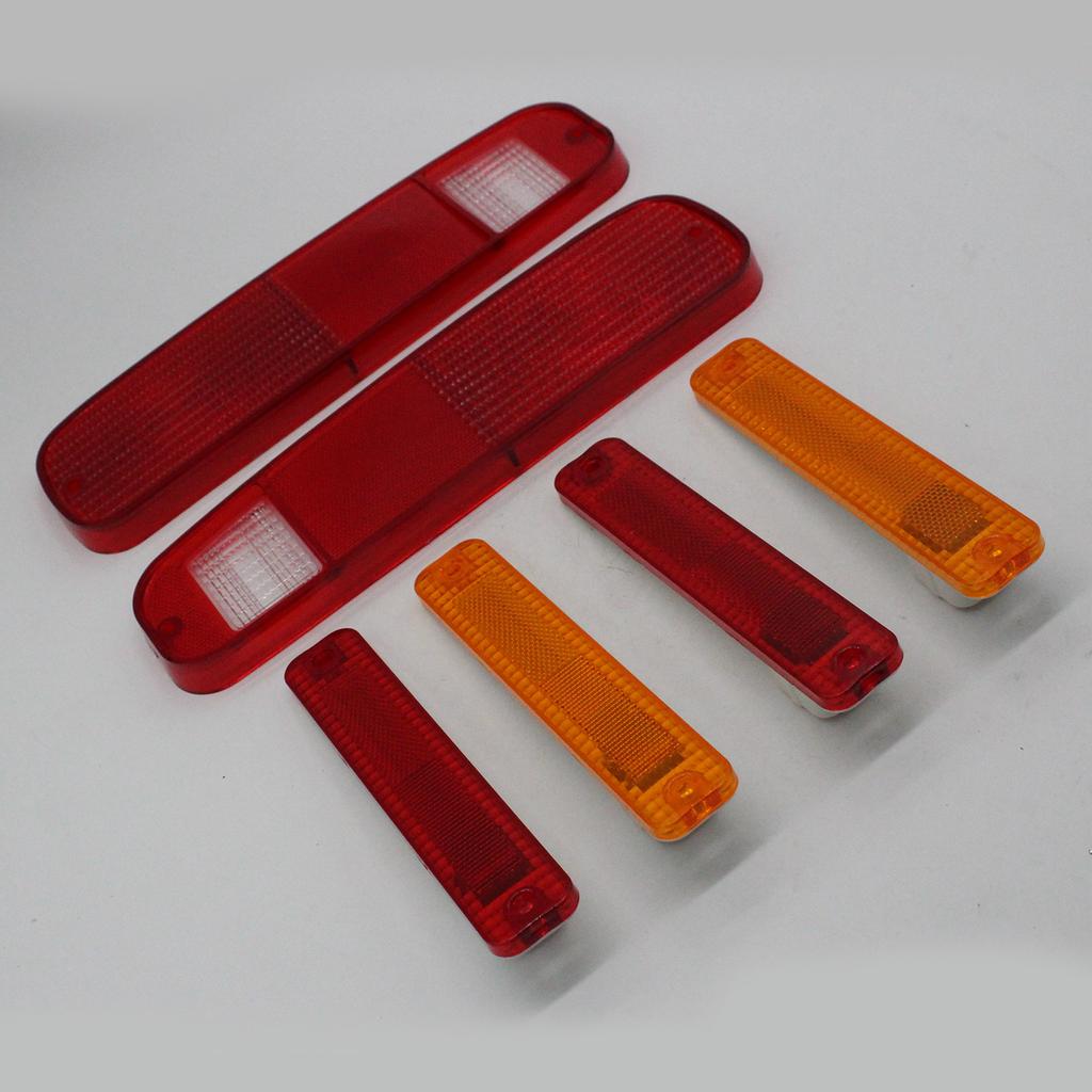 Car Portable Taillight Truck Side FendersKit Indicator Lamp Durable Fit for F-150 F150 F250 Econoline High Transmittance