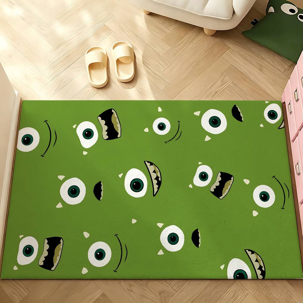 Anime-M-monsters-University-S Carpet Bathroom Anti-slip Mat Door Mat Home Decoration Mat Entrance Door Mat Scratch-resistant