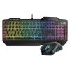 Clavier Et Souris Gaming - Krom - KRUSHER RGB - Filaire - Rétro-éclairé - Anti-Ghosting