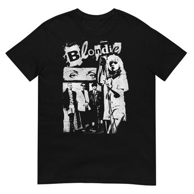 Blondie Punk Zine Collage Vintage Band T-Shirt