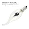 LED Flame Tip Design LED Flame Bulb Filament Style Nature Fire Effect Flickering Light Bulb Vintage Filament Bulb Bar Decor