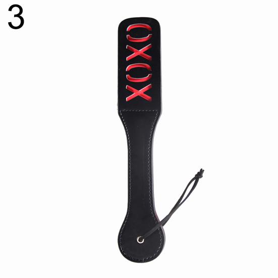 Lustiger Hintern-Paddel-Spanking-Doppeldecker-Sklave-Sex-Peitsche-Bondage-Flogger