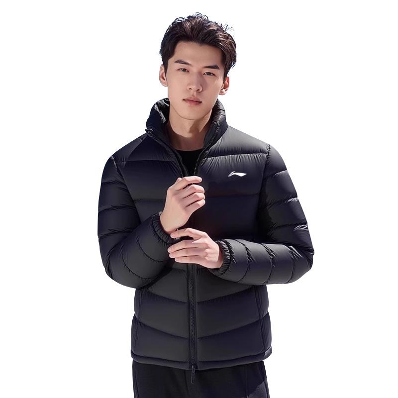 Li-Ning Trendy Versatile Fitness Training Warm Down Jacket Unisex outerwear AMMY155-1