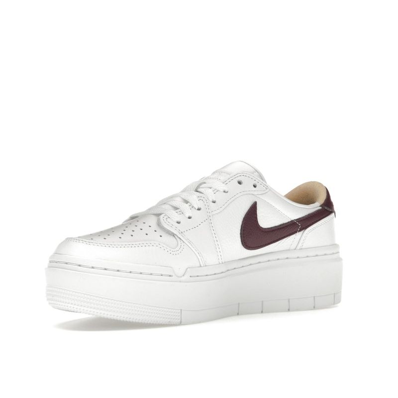 Jordan 1 Elevate Low White Bordeaux (Womens) Women Sneakers White-Onyx DH7004-162