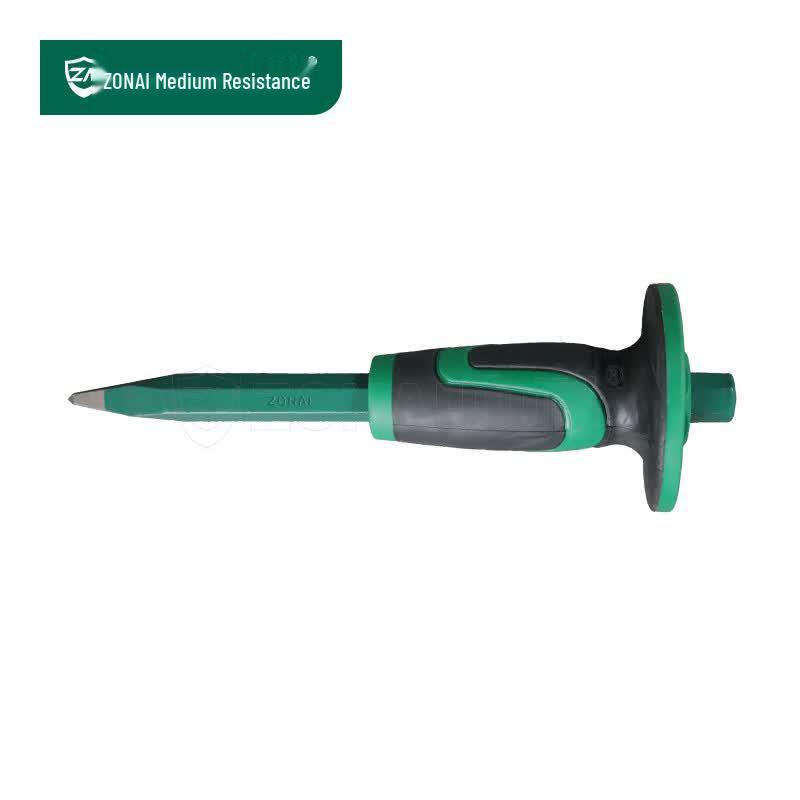 Zhongnai Rubber Handle Point Chisel