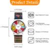 Bohemian Watch with Genuine Leather Antique Analog Waterproof Quartz Cute Fashion Watch for Women Perfect Gift for Day Women's Strap, Design Display,