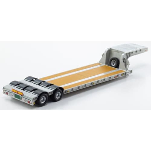 Kyosho Original 1/43 Scale Nippon Trex Heavy Equipment Transport Semi-Trailer, Gray, Finished Product