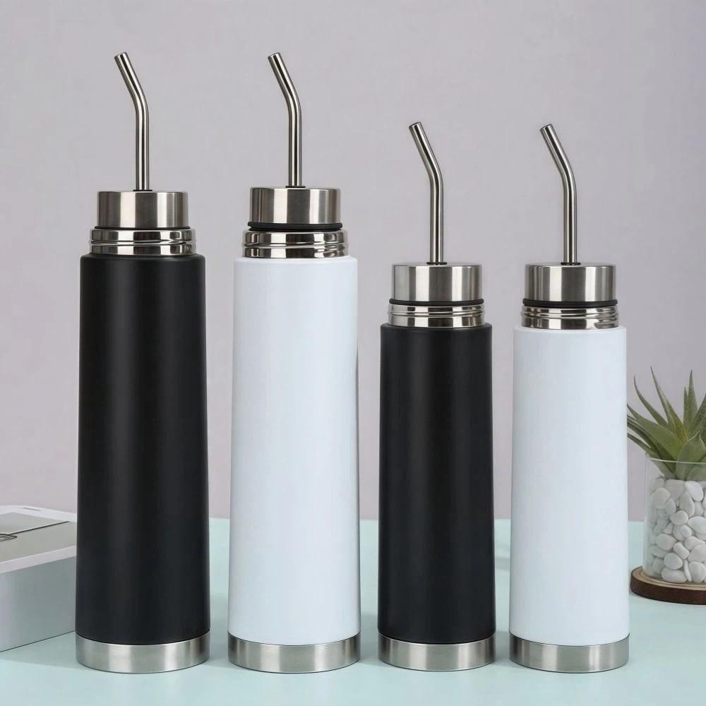 Selbstbedienungs-Yerba-Mate-Flasche Edelstahl-Vakuumbecher NEU Thermobecher Unisex