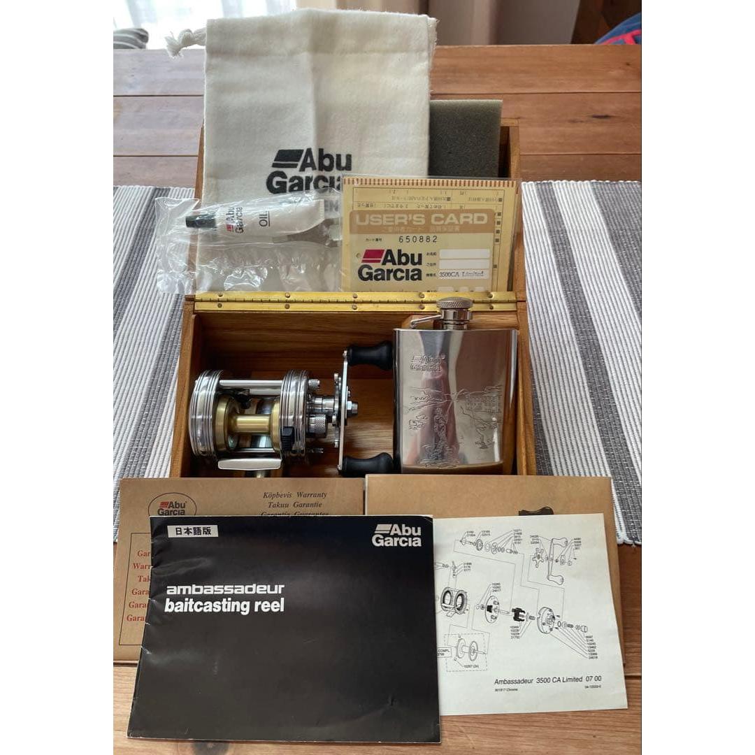 Used Abu Garcia 3500CA ambassador limited