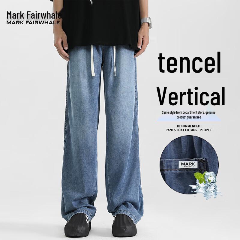 

Мужские легкие джинсы прямого кроя из смеси лиоцелла Mark Fairwhale 3XL