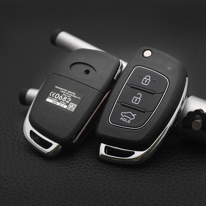 Modern Kia Key Shell for Tucson, New Santa Fe, Elantra, Langdong, IX25 - Remote Control Replacement