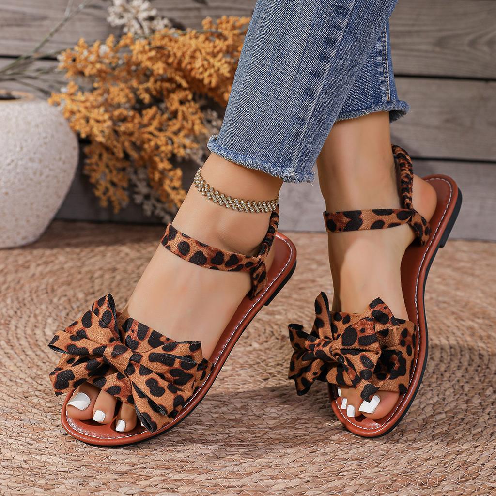 Flat-bottomed Women's Shoes, Casual Flat Heel Beach Flip-flops