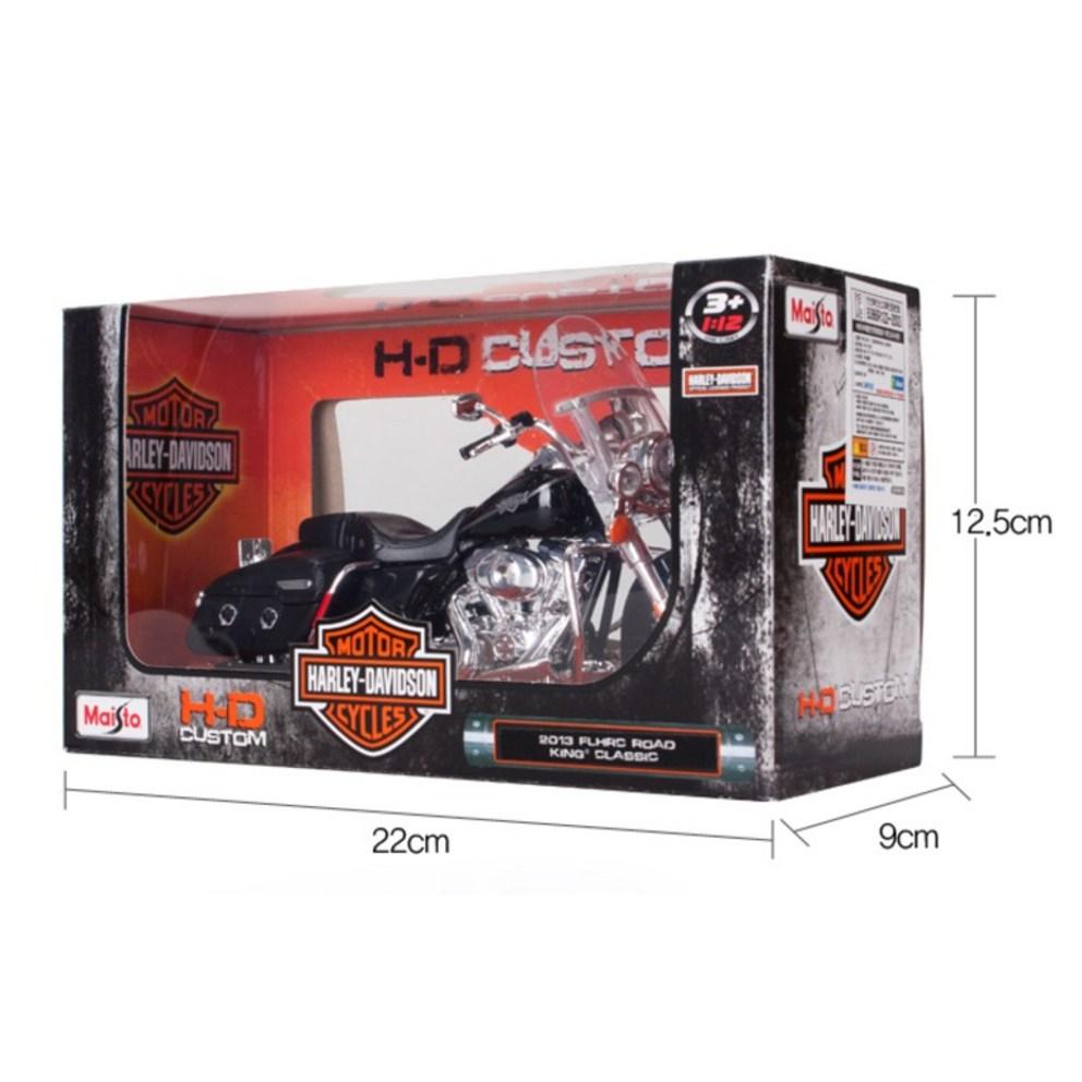 Maisto 1:12 Scale Harley-Davidson 2013 FLHRC Road King Classic Diecast Motorcycle Model