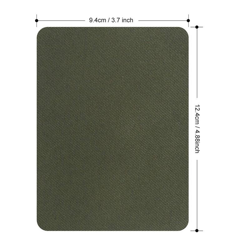 Good-Iron On Patches 20 Pieces Jacket Jean Clothes Patches Kit, 4.9 X 3.7 Inch, Dark Assortment, 5 Colors