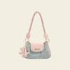 Leder Sommer Nische Kleine Tasche Neue Textur, Dieses Jahr Beliebt Einzelne Schulter Unterarm Kleines Quadratisches Tasche