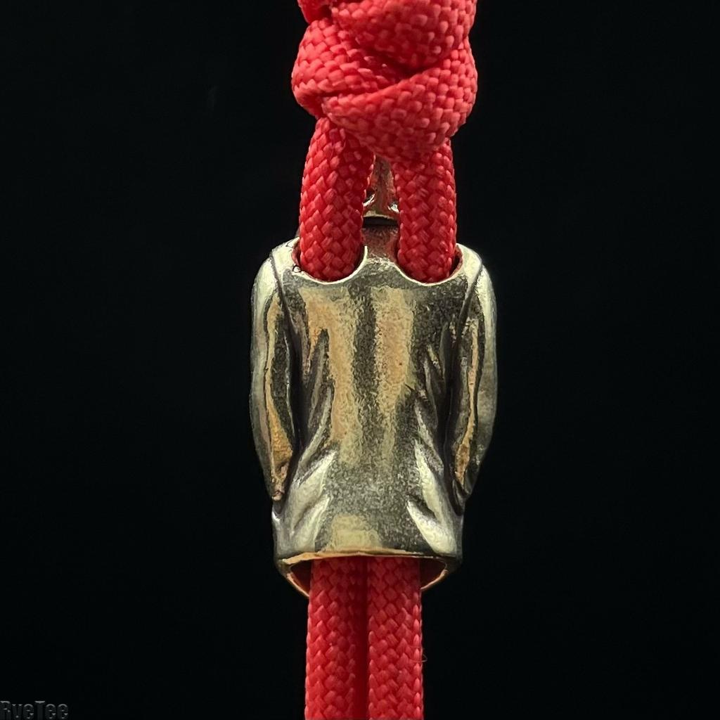 Plášť Mosazné Nůž Korálky EDC DIY Paracord Pletené Náramky Šňůrka Přívěsky Příslušenství Venkovní Závěsy Přívěsky Závěsná Dekorace