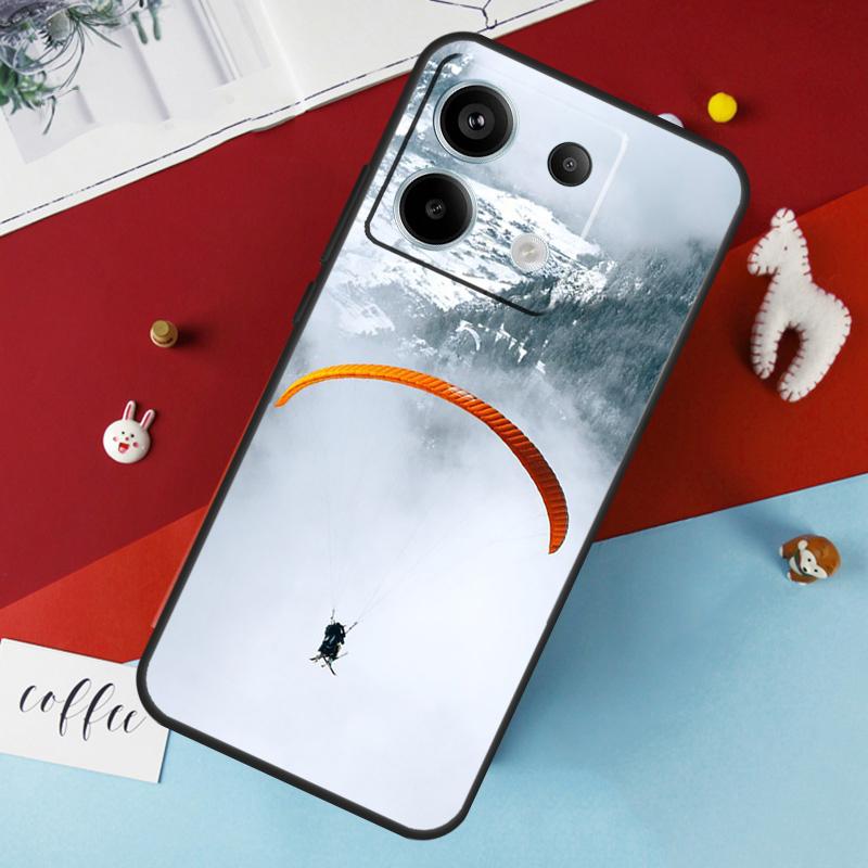 Paragliding Sport Case For Xiaomi Redmi Note 14 12 11 10 13 Pro 15 Pro Plus Redmi 15 14C 10C 12C 13C 15C Cover
